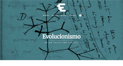 Desktop Screenshot of evolucionismo.org