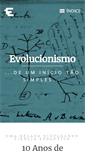 Mobile Screenshot of evolucionismo.org
